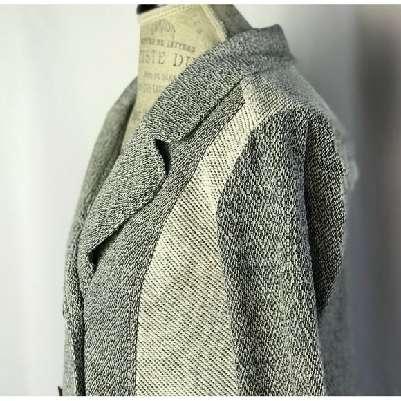 Anthropologie Monday Tuesday Gray Knit Coat Size XS - Picture 8 of 11